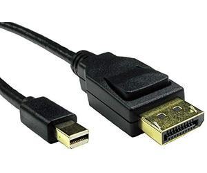Pro Signal PSG91722 Câble Mini DisplayPort vers DisplayPort 1.4 mâle vers mâle 8 K 0,5 m Noir