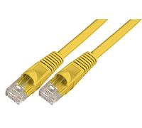 Pro Signal Snagless Cat6 UTP LSOH Câble de raccordement réseau Jaune 1 m