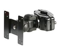 Pro Signal - Support TV inclinable et pivotant - Noir - Support réglable pour poteaux de 30 à 60 mm de diamètre - VESA 75x75, 100x100 - PSG02632B