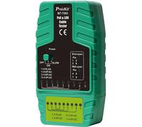 Pro’sKit MT-7063 Testeur de câbles PoE et LAN, RJ11/RJ12/RJ45