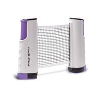 PRO-SPIN Filet de Ping Pong Portable pour Jouer Partout - Filet Ping Pong Rétractable pour Toute Table avec Sac de Rangement Pratique Inclus (Violette)