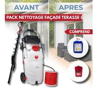 PRO SPRAYER EVO PHOENIX 1 BAT 5 10 OU 20L NET'PRO + perche télescopique EVO 5.4 m 5 L