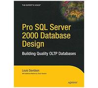 Pro Sql Server 2000 Database Design