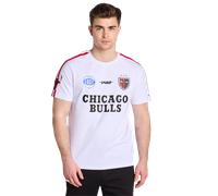 Pro Standard Chigago Bulls Ultras Soccer Homme - T-Shirts, Blanc - Taille M - Jersey de coton White M
