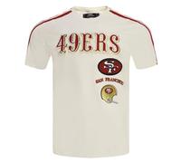 Pro Standard T-Shirt rétro Classique NFL San Francisco 49Ers pour Homme Coquille d'œuf/Rouge M