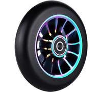 Pro Stunt Series Scooter Wheel 110 Mm With Abec 9 Bearings For Mgp/Razor/Lucky/Jd Bug Pro., Sco-02, Colourful, Diameter 110 Mm