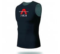 Pro Team Grenadier INEOS Black sans Manche Cyclisme Base Layer for Hommes,sous-vêtements Respirants de Course à Pied Gilet à séchage Rapide Débardeur vélo Maillot de Corps pour vélo (M)