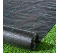 Pro-Tec 1.5 m Heavy Duty 100 g contrôle des Mauvaises Herbes Membrane Sol Coque Paysage Tissu 3m x 10m