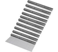 [pro.tec] 10 x Rouleaux de Grillage Clôture Grillage Fil de Fer Argent Gris 100cm x 5m gris G