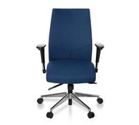 PRO-TEC 250 - Siège de bureau de qualité professionnelle bleu foncé