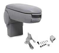 pro.tec Accoudoir Central - avec Compartiment - rembourré - Cuir-synthétique - Gris