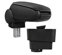 pro.tec Accoudoir Central - avec Compartiment - rembourré - Textile - Noir