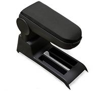 pro.tec Accoudoir Central - avec Compartiment - rembourré - Textile - Noir