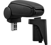[pro.tec] Accoudoir central pour Audi A3 / S3 8P, années 2004 - 2010 - Accoudoir avec compartiment de rangement - rembourré - simili-cuir - noir