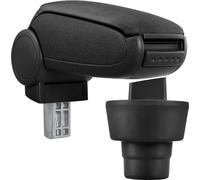 [pro.tec] Accoudoir central pour BMW Mini (1ère génération), années 2001 - 2006 - accoudoir avec compartiment de rangement - rembourré - textile - noir