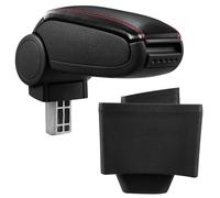 pro.tec accoudoir central spécifique pour Audi A3 8L concernant les années modèles 1996 - 2003 - avec rembourrage - noir PU - ave...