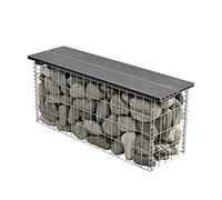 Banc du jardin Gabion Friesland gris [pro.tec]