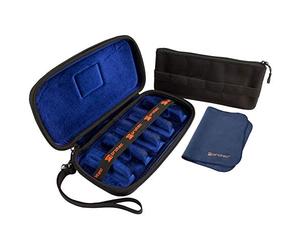 Pro Tec Wmc10protec 10 pièces à vent en bois Embouchure Coque Étui Protects up to 6 Mouthpieces