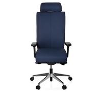 PRO-TEC XXL tissu - Siège de bureau de qualité professionnelle Bleu