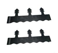 Pro-tector Lot de 1 à 5 protections de tête d'arrosage en polyéthylène pour lampes solaires à LED pour allée, empêche les dommages causés par la tondeuse, entretien de cour toutes saisons (2 pièces)