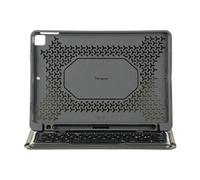 Pro-Tek Education - Clavier et étui (étui folio) - sans fil - Bluetooth 5.1 - Allemand - noir clavier, noir étui - pour Apple 10.2-inch iPad (7ème