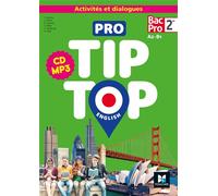 PRO TIP TOP ENGLISH - 2de Bac Pro - Éd. 2021 - CD audio - Sabine Ritter - Foucher - CD audio - Scolaire / Universitaire CD