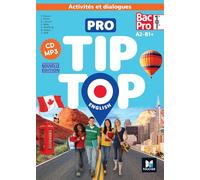 PRO TIP TOP ENGLISH - Anglais 1re-Tle Bac Pro - Ed. 2024 - CD Audio