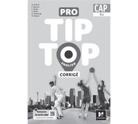 PRO TIP TOP ENGLISH - Anglais CAP - Ed. 2024 - Corrigé - Sabine Ritter - Foucher - broché - Scolaire / Universitaire