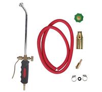 Pro Torch Chalumeau à Gaz Pour Plomberie, Brasage, Chalumeau, Brûleur De Mauvaises Herbes, Régulateur De Tuyau, Couvreur, Plombier, Kit Avec Poignée Confortable