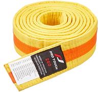 PRO TOUCH Basic Ceinture Budo Unisexe Ceinture Budo Gelb/Orange FR : XL (Taille Fabricant : 300)