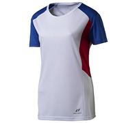 PRO TOUCH Cup T-shirt pour femme - Blanc/Bleu/Rouge - 38