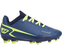 Pro Touch Mixte Enfant Speedlite Iv FG/AG J Chaussure de Football, Bleu Marine, Jaune foncé, 32 EU