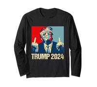 Pro Trump Poster des Supporters républicains 2024 I'll Be Back Manche Longue