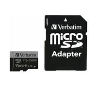 Verbatim 47045 mémoire flash 256 Go MicroSDXC UHS-I Classe 10 - Neuf