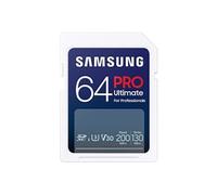 PRO Ultimate MB-SY64S - Carte mémoire flash - 64 Go - Video Class V30 / UHS-I U3 - SDXC UHS-I - blanc