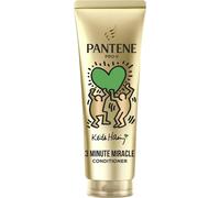 Pro-V X Keith Haring Art Collection Lisse & Soyeux Apr¿¿S-Shampoing 3 Minute Miracle 220ml Pour Cheveux Fris¿¿S Et Secs, Aide ¿¿ Lisser Et R¿¿G¿¿N¿¿Rer Les Cheveux, ? L'acide Hyaluronique