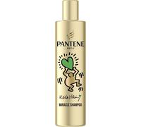 Pro-V X Keith Haring Art Collection Lisse & Soyeux Miracle Shampoing 250ml Cheveux Frisés Et Secs, Formule Pro-V Avec Active Nutri-Plex, Aide À Réparer Les Cheveux Secs, Ternes Et Frisés