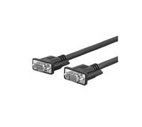 VivoLink Câble VGA provgamc1.8 1,8 m D-Sub mâle/mâle gaine très flexible Noir