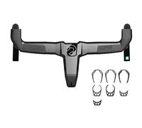 Pro Vibe EVO Guidon et potence, carbone, 42 cm, 115 mm, avec entretoises