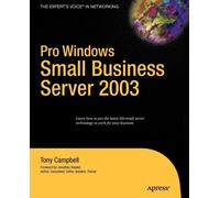 Pro Windows Small Business Server 2003