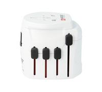 Skross 61260 adaptateur prise d'alimentation Universel Blanc