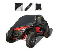 Pro XP Cover X3 Housse UTV Robuste 2 Places Grande Taille Compatible avec Maverick, RZR, Talon, Commander, YXZ1000R, Bande réfléchissante 2-3 au Vent