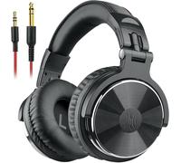 OneOdio Pro10 Casques et écouteurs, Casque Audio Studio Professionnel, Casque Filaire, Casque de Monitoring, Son Parfait pour Synthétiseur PC TV Tablette Smartphone (PRO10, Noir foncé)