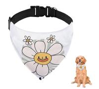 Proactif : bandana pour chien No Bad Days avec sangle réglable et anneau en D pour animal domestique, bandanas triangulaires pour chiens, accessoires pour chiens, chats, décoration lavable en machine