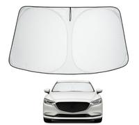 Proadsy Pare-Soleil Pliable pour Pare-Brise Avant - Ajustement personnalisé - Mazda 6 Mazda6 Sedan 2014-2021 - Sport, Touring, Grand Touring, Reserve, Signature - Accessoires de Mise à Niveau 2023