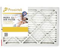 Proairtek AF14201M13SWH Filtre à air modèle 14 x 20 x 1, MERV 13 ; idéal pour tous ceux qui veulent un air propre et net dans leur maison ; il capture les particules microscopiques en suspension dans