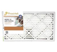 Proairtek AF14241M08SWH Filtre à air modèle 14 x 24 x 1, MERV 8 ; idéal pour tous ceux qui veulent un air propre et net dans leur maison ; il capture les particules microscopiques en suspension dans