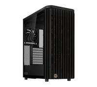 Boitier PC ASUS ProArt PA401 Wood Edition moyen tour noir avec panneau latéral verre trempé