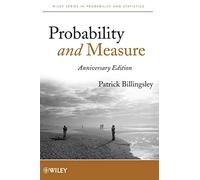 Probability and Measure.
