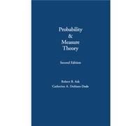 Probability and Measure Theory by DoleansDade Catherine A. University of Illinois UrbanaChampaign U.S.A. Hardcover Book Catherine Doleans-Dade, Robert B. Ash (Auteur)